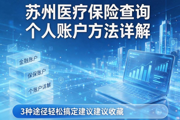 苏州医疗保险查询个人账户方法详解,3种途径轻松搞定建议收藏