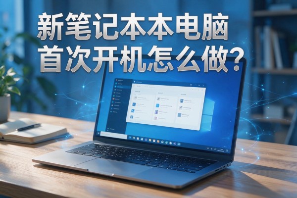 新笔记本电脑首次开机怎么做？