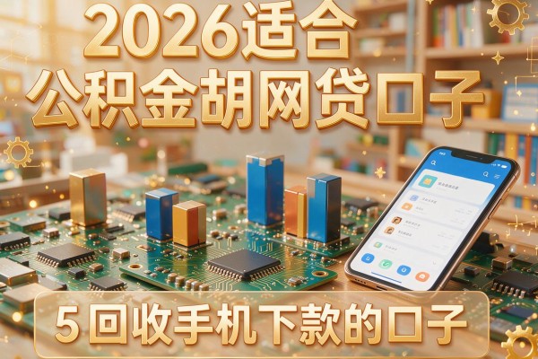 2026适合公积金胡网贷口子,详细阐述5个回收手机下款的口子