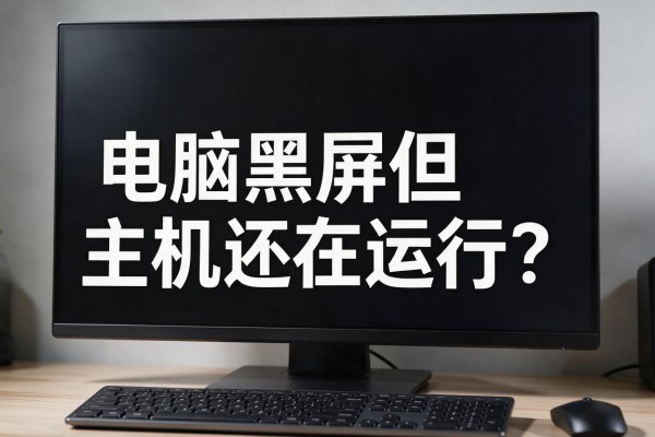 电脑黑屏但主机还在运行？