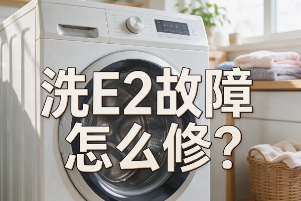 洗衣机E2故障怎么修?