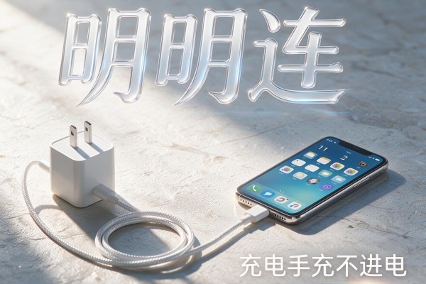明明连着充电器为何手机充不进电