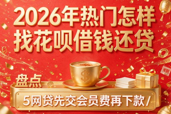 2026年热门怎样找花呗借钱还贷,盘点5个网贷先交会员费再下款