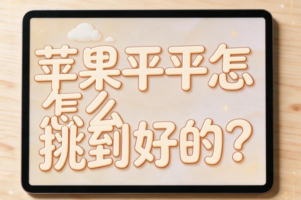 苹果平板怎么挑到好的？