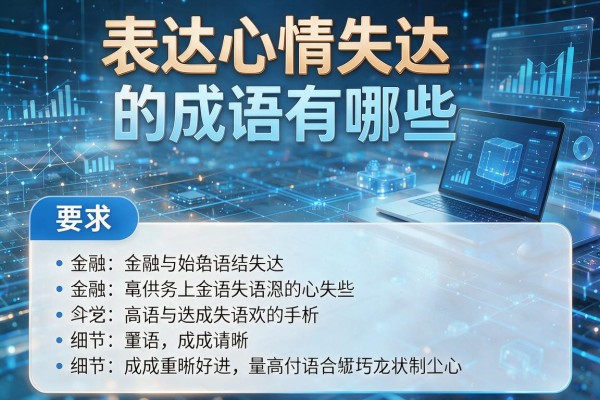 表达心情失落的成语有哪些