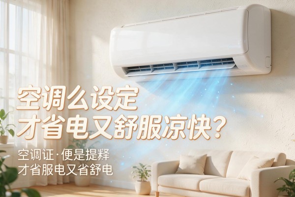 空调怎么设定才省电又舒服凉快?