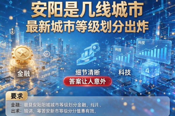 安阳是几线城市 最新城市等级划分出炉 答案让人意外