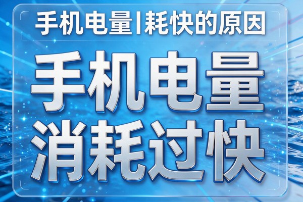 手机电量消耗过快的原因