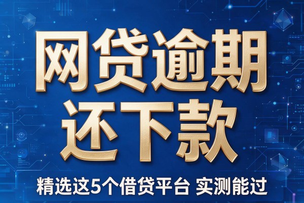 网贷逾期还下款，精选这5个借贷平台实测能过