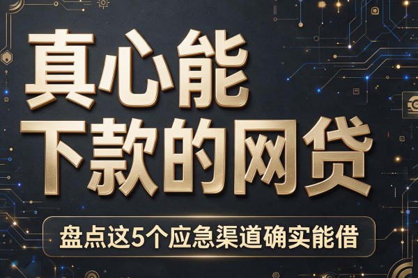 真心能下款的网贷,盘点这5个应急渠道确实能借