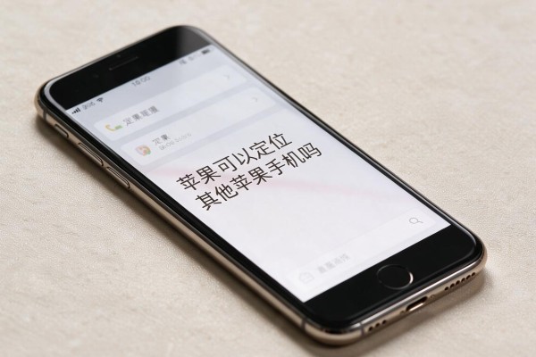 苹果手机可以定位其他苹果手机吗