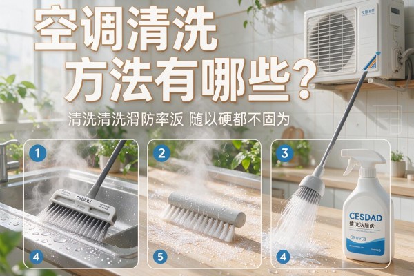 空调清洗方法有哪些?