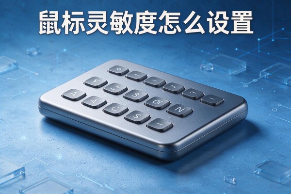 鼠标灵敏度怎么设置