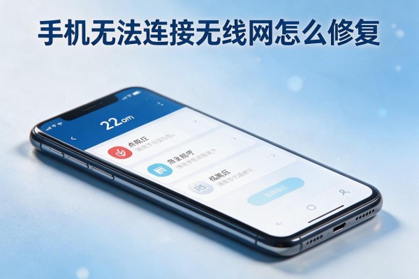 手机无法连接无线网怎么修复