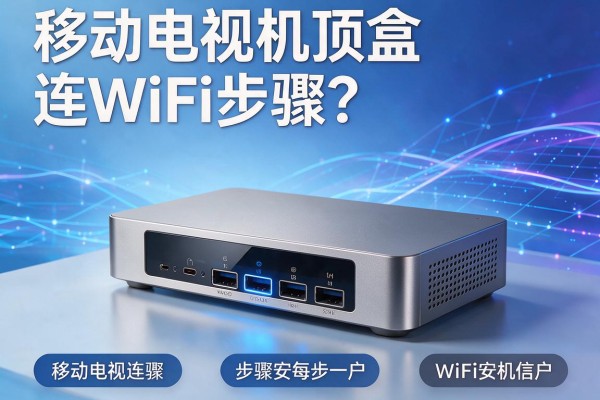 移动电视机顶盒连WiFi步骤?