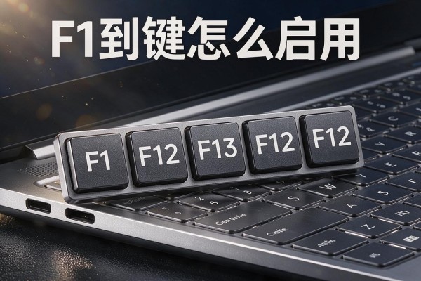 笔记本F1到F12键怎么启用？