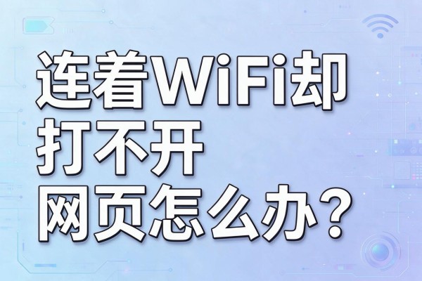 连着WiFi却打不开网页怎么办？