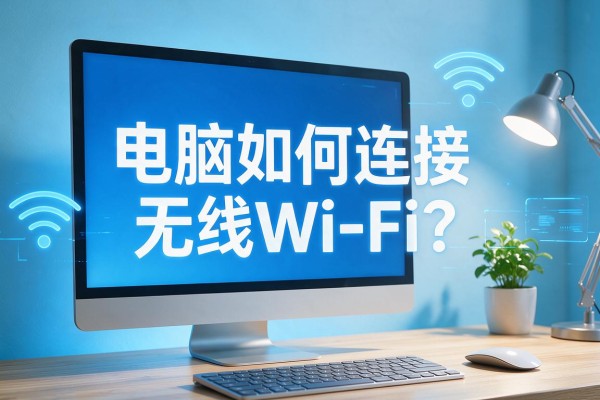 电脑如何连接无线WiFi?
