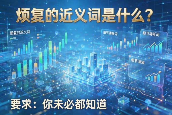 烦复的近义词是什么?这几个烦复的近义词你未必都知道