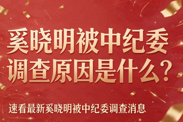 奚晓明被中纪委调查原因是什么?速看最新奚晓明被中纪委调查消息