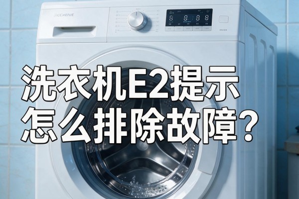 洗衣机E2提示怎么排除故障？