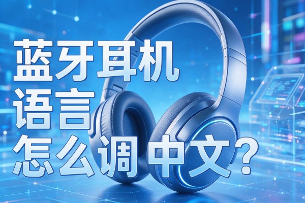 蓝牙耳机语言怎么调中文?