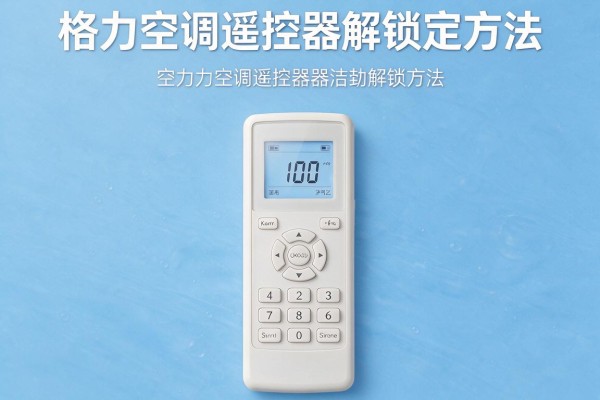 格力空调遥控器解锁定方法