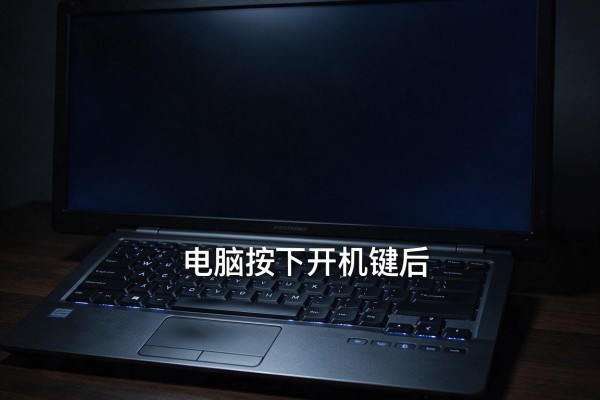 电脑按下开机键后黑屏