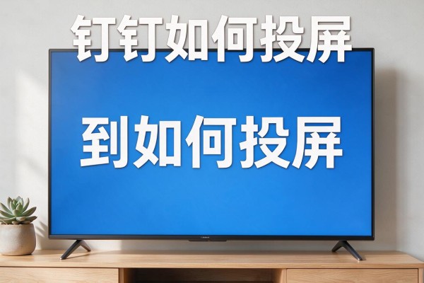 钉钉如何投屏到电视