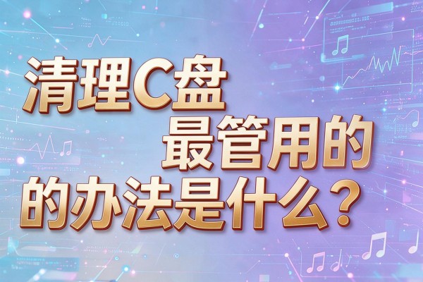 清理C盘最管用的办法是什么?