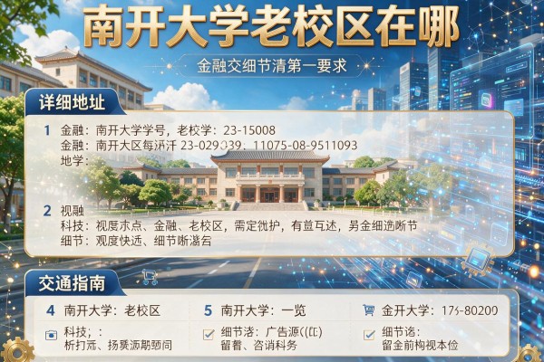南开大学老校区在哪?详细地址及交通指南一览