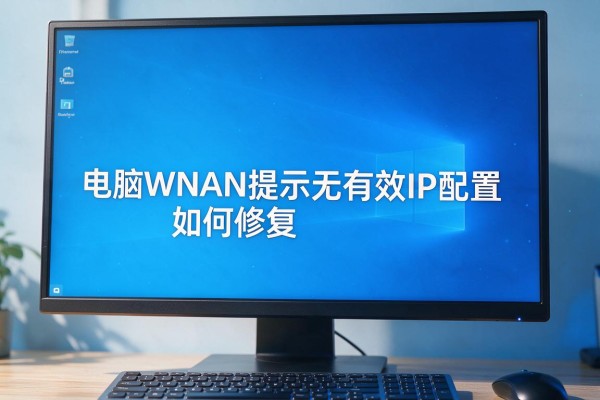 电脑WLAN提示无有效IP配置如何修复