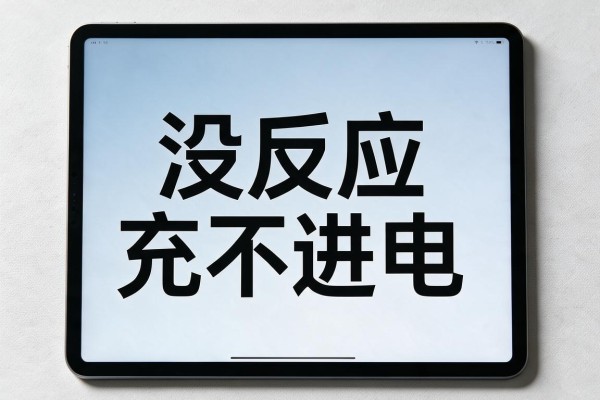 苹果平板没反应充不进电