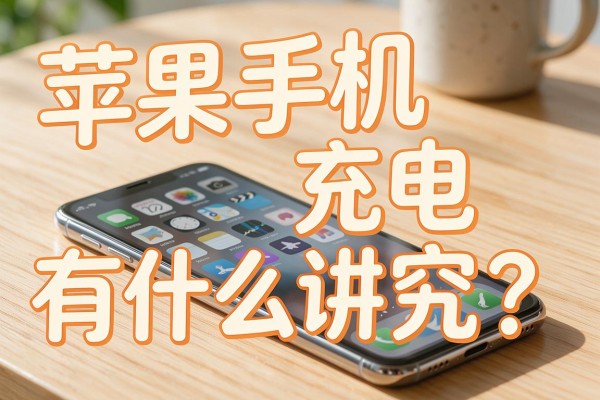 苹果手机充电有什么讲究?
