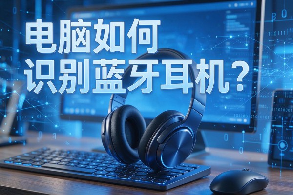 电脑如何识别蓝牙耳机?