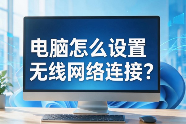 电脑怎么设置无线网络连接？