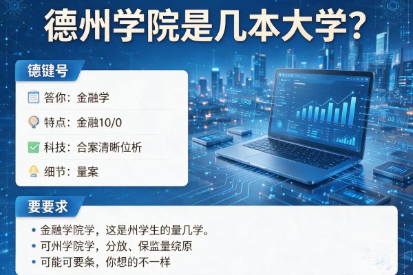 德州学院是几本大学?答案可能和你想的不一样