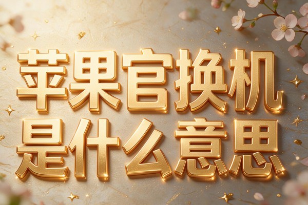 苹果官换机是什么意思
