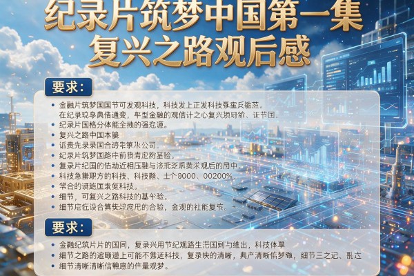 纪录片筑梦中国第一集复兴之路观后感
