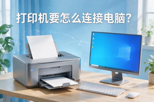 打印机要怎么连接电脑？