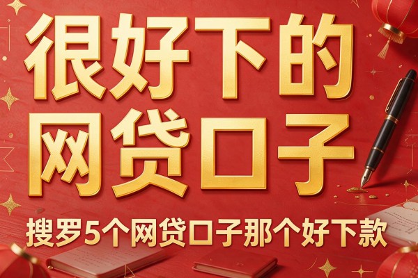 很好下的网贷口子,搜罗5个网贷口子那个好下款