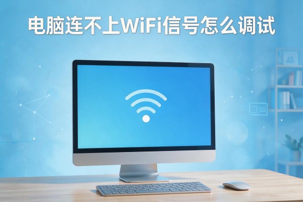 电脑连不上WiFi信号怎么调试