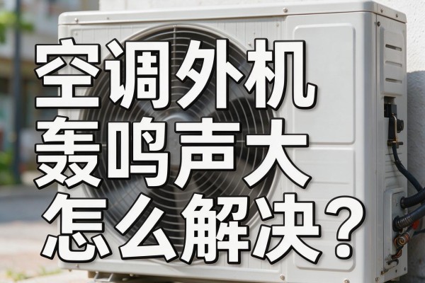 空调外机轰鸣声大怎么解决?
