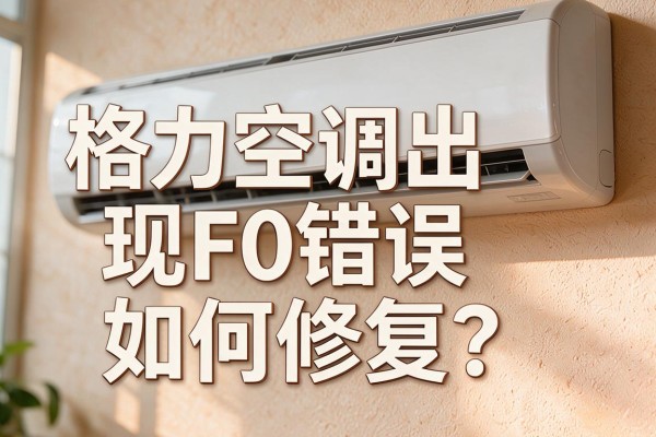 格力空调出现F0错误如何修复?