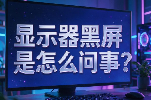 显示器黑屏是怎么回事?
