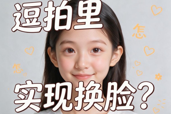 逗拍里怎么实现换脸？