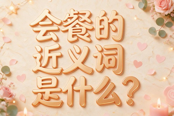 会餐的近义词是什么？原来会餐的近义词有这么多
