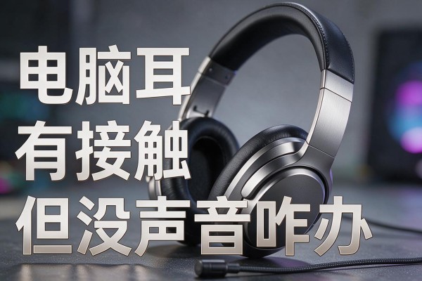 电脑耳机有接触但没声音咋办