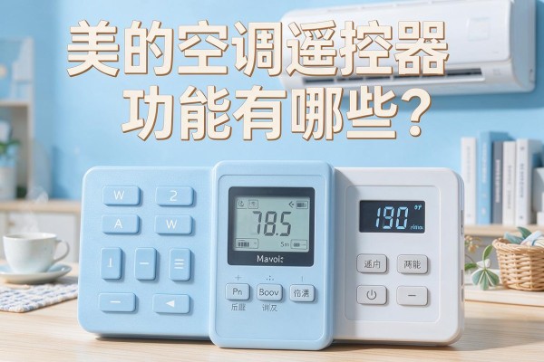 美的空调遥控器功能有哪些?