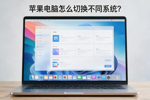 苹果电脑怎么切换不同系统？